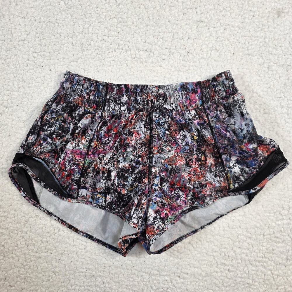 Lululemon Hotty Hot Short II 2.5" Womens Size 6 W7ATHR Ahtleisure Running